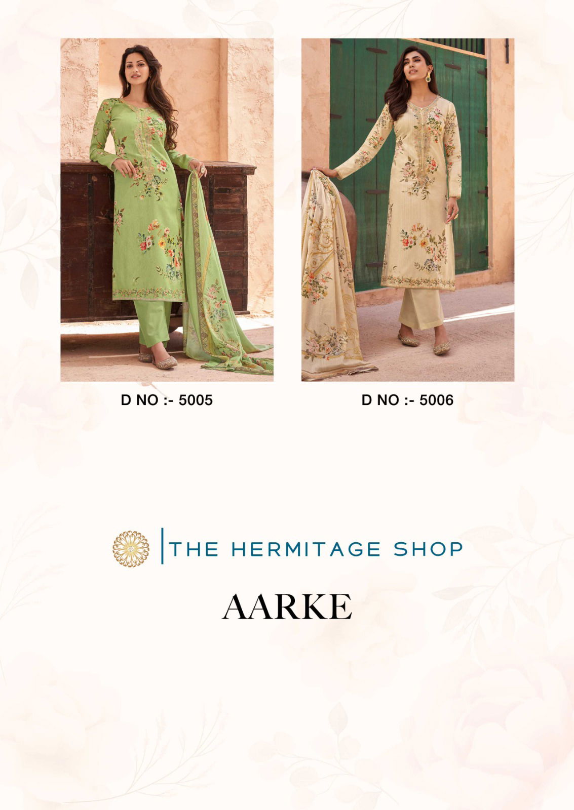 Aarke By The Hermitage Shop Viscose Lawn Digital Printed Dress Material Wholesale Shop In Surat